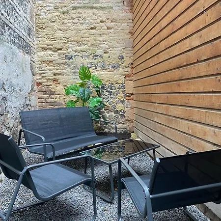 Appartement Avec Jardinet Sans Vis à Vis Plein Centre Au Rdc 350m De La Dieppe
